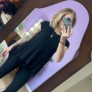 mossimo flowy tee shirt